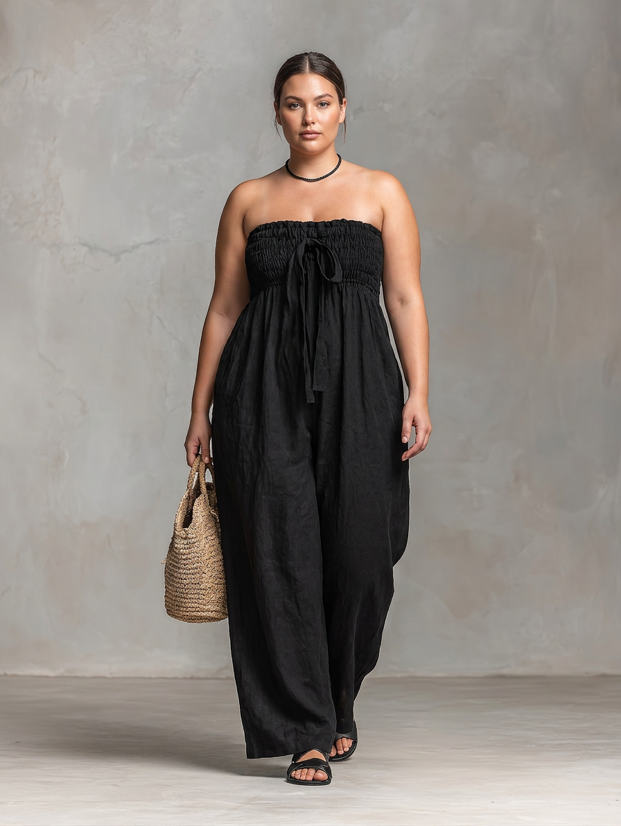 Penelope Strapless Jumpsuit
