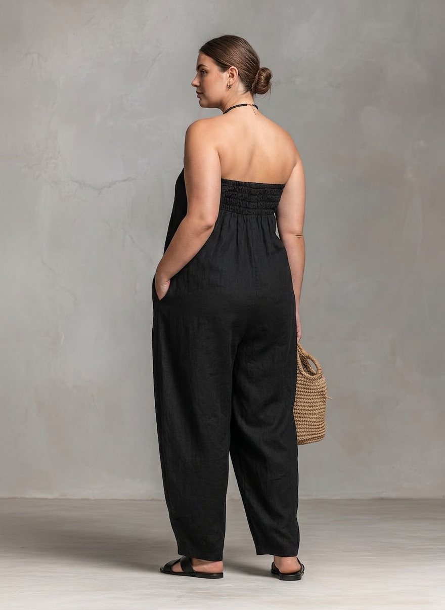Penelope Strapless Jumpsuit – view 2