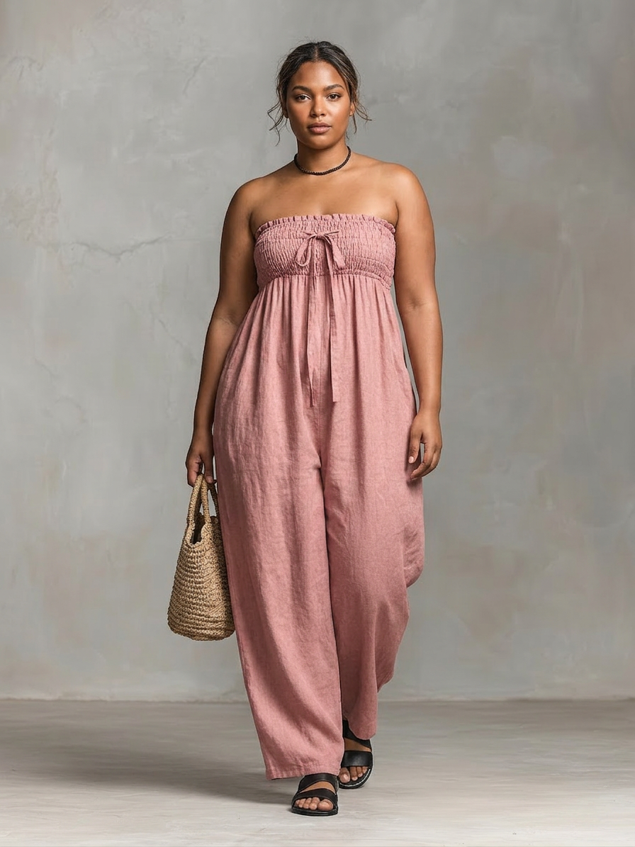 Penelope Strapless Jumpsuit – view 7