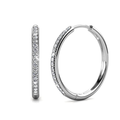 Phoebe Hoop Cubic Zirconia Earrings for Women