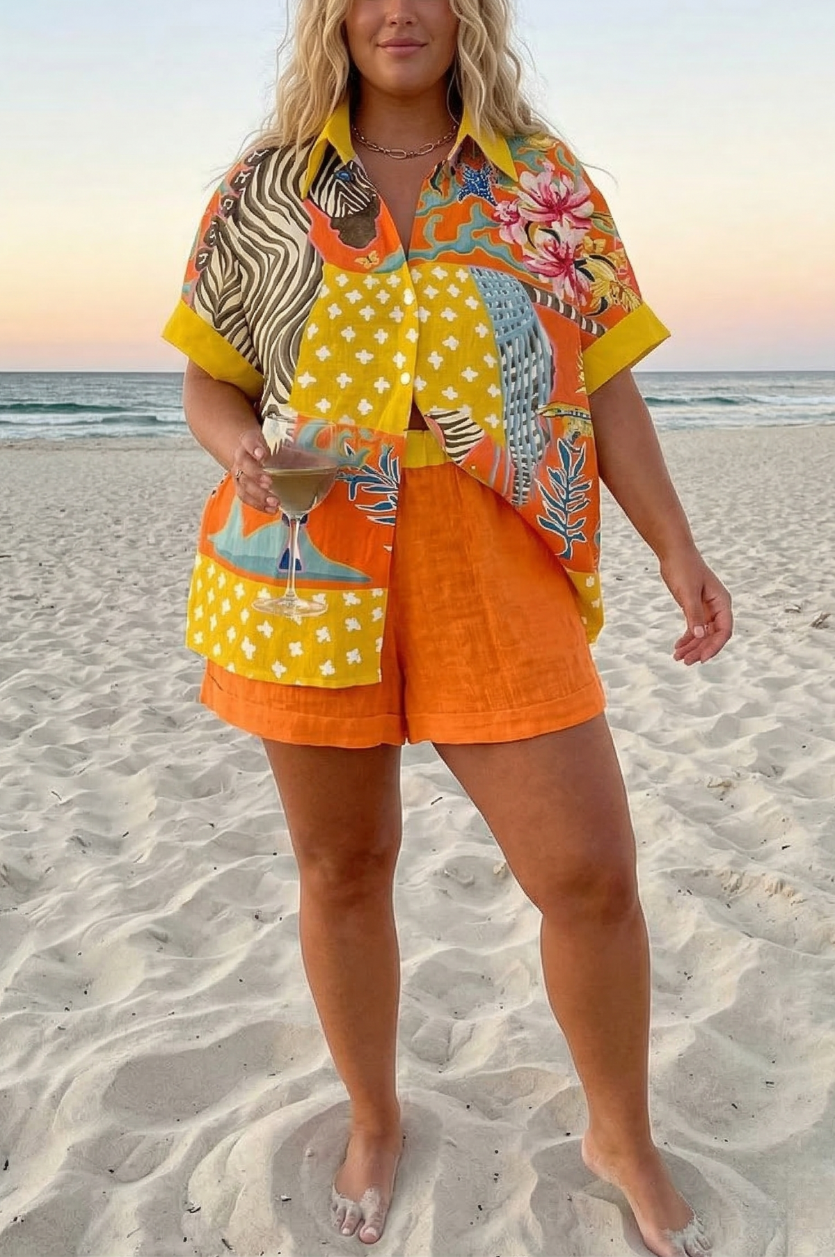 Nora | Two-Piece Shorts Set