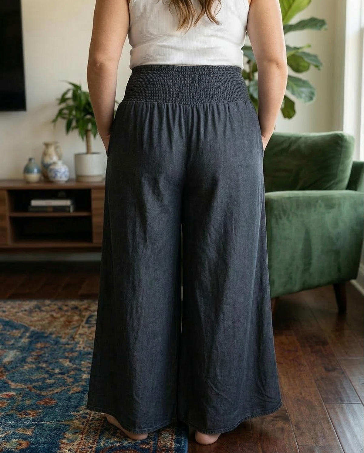 Paisley | Smock Palazzo Pants