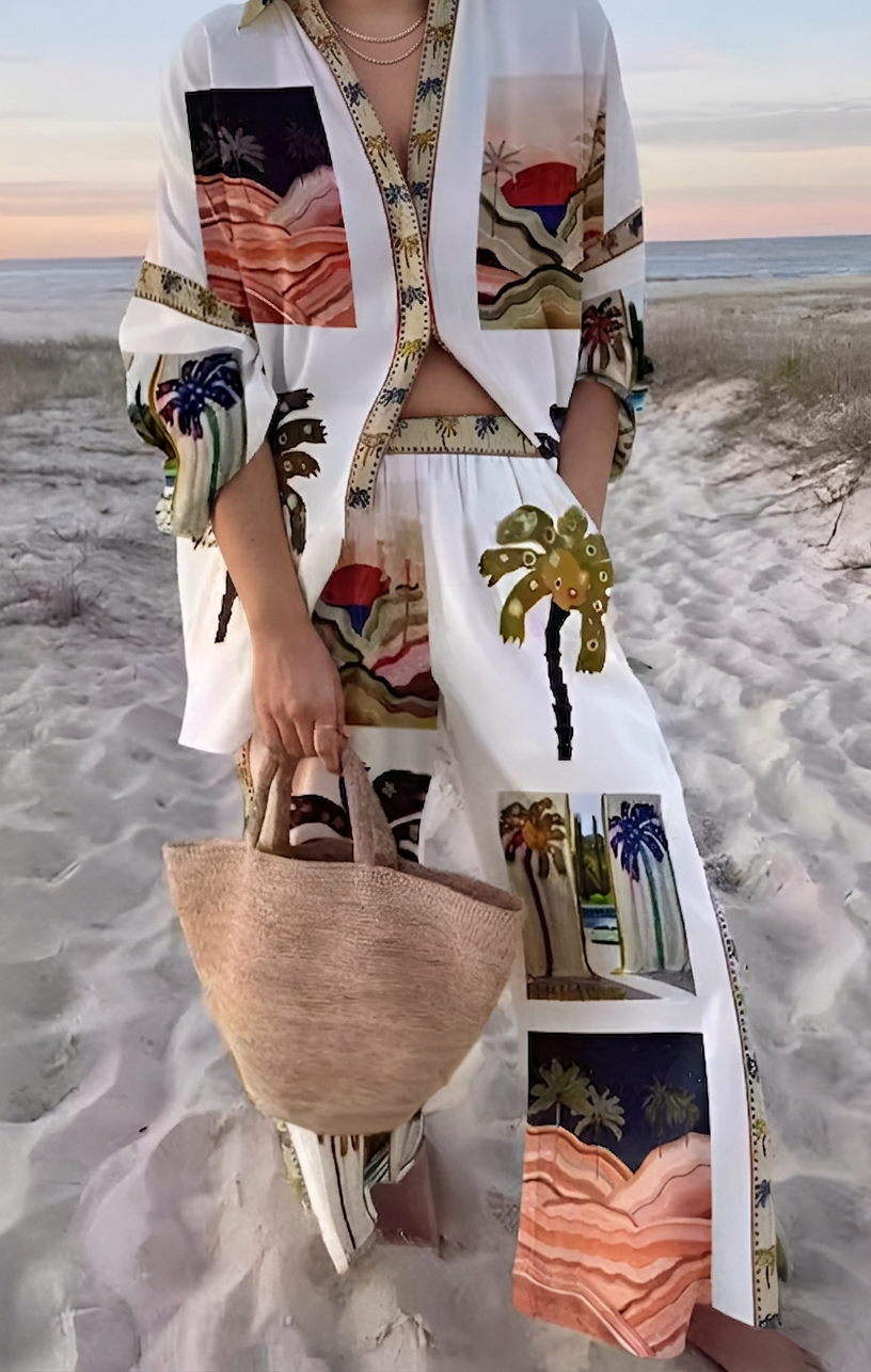 Florence | Tropical Two-Piece Set