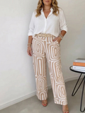 Pamela | Geometric Two-Piece Set