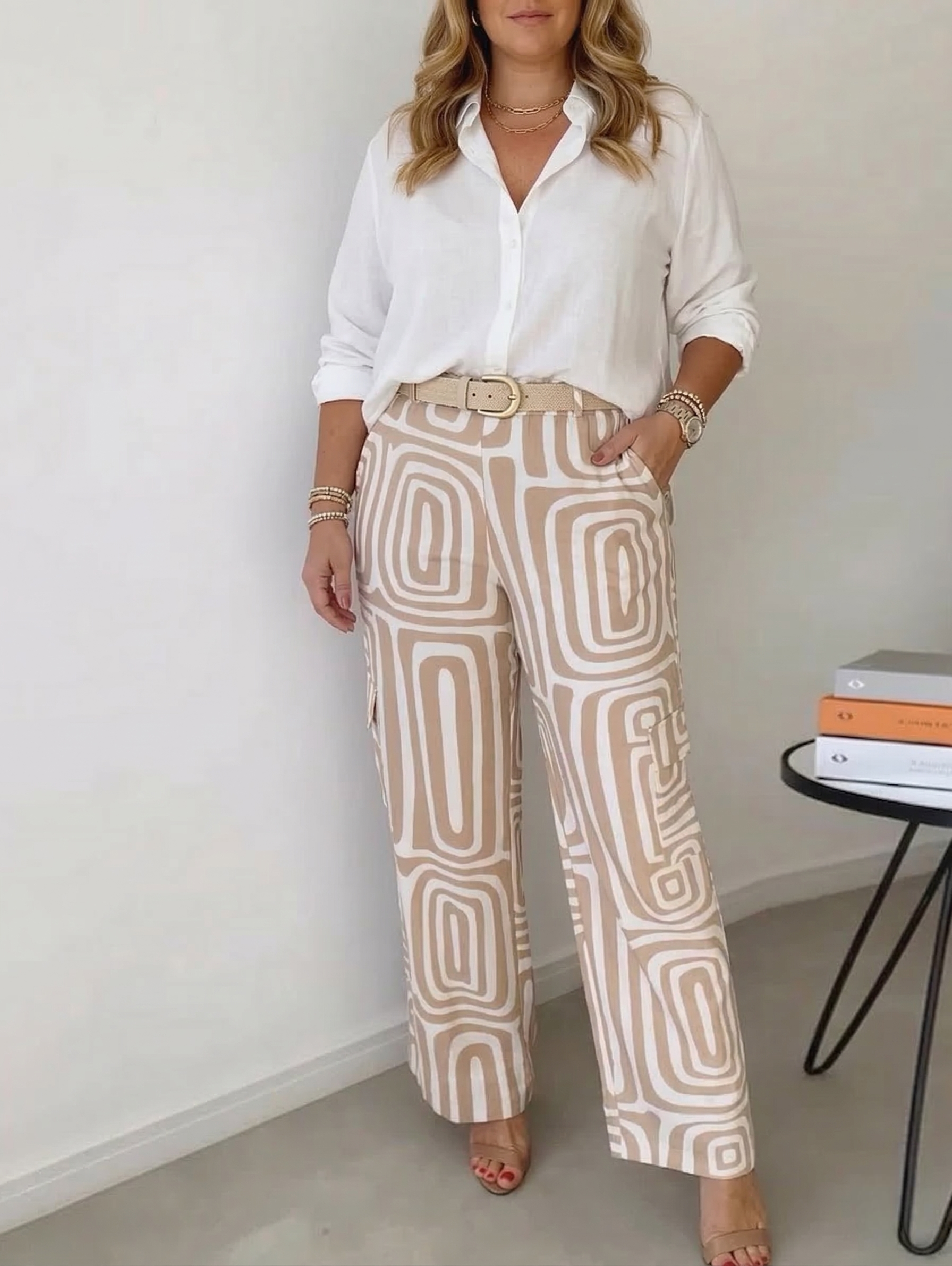 Pamela | Geometric Two-Piece Set