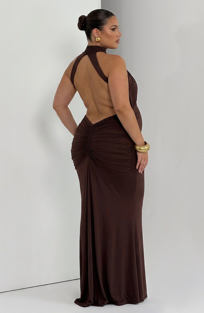 Poppy Halter Maxi Dress – view 13