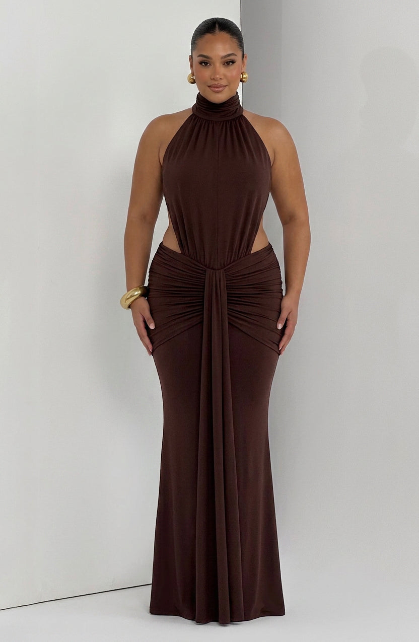 Poppy Halter Maxi Dress – view 14