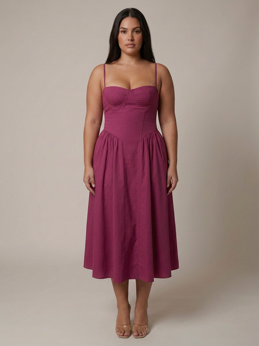 Robin Sweetheart Midi Dress – view 2