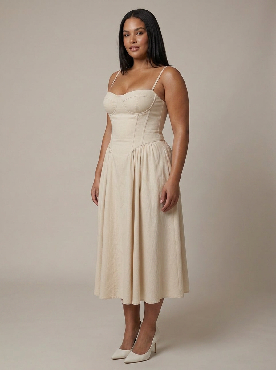 Robin Sweetheart Midi Dress – view 5