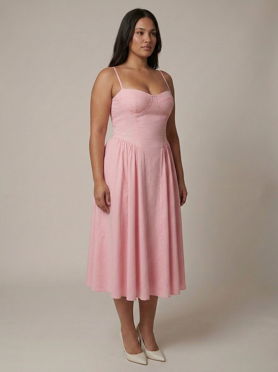 Robin Sweetheart Midi Dress – view 8