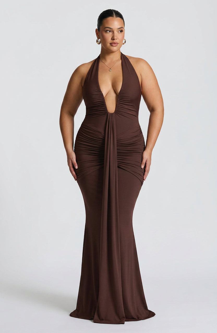 Erin | Halter Maxi Dress