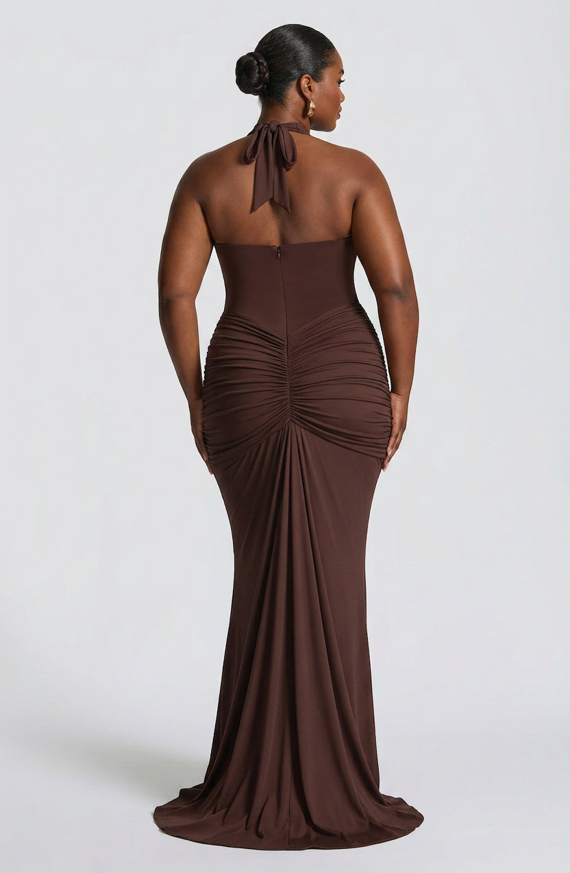 Erin | Halter Maxi Dress