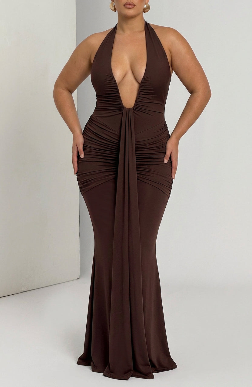 Erin | Halter Maxi Dress