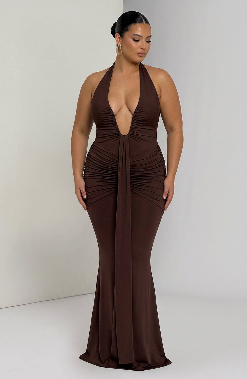Erin | Halter Maxi Dress