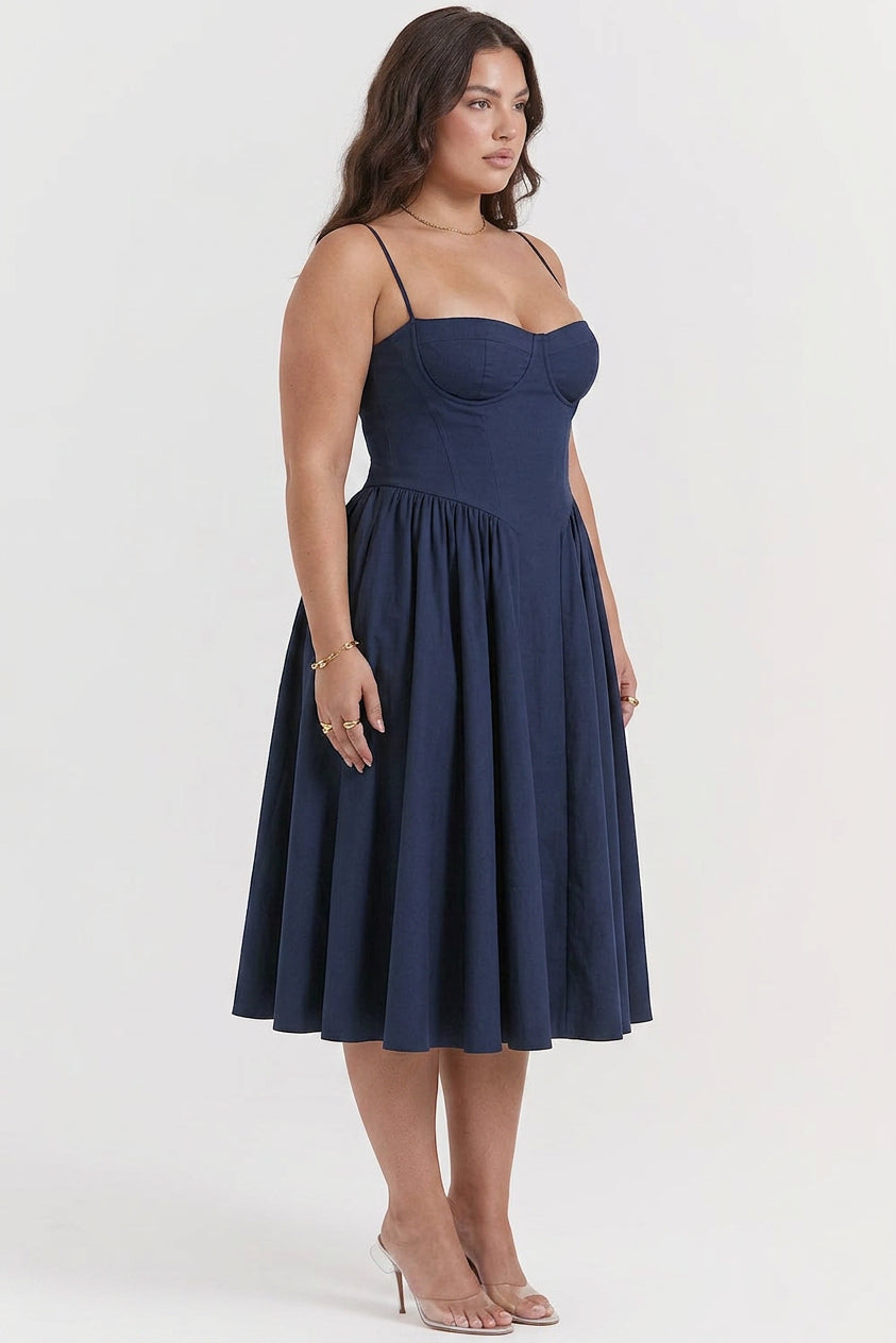 Skylar | Sweetheart Midi Dress