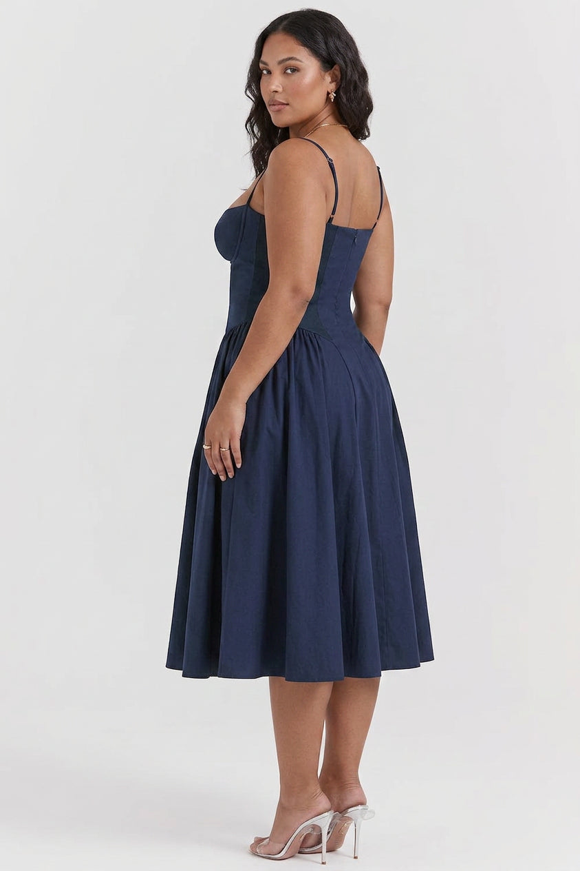 Skylar | Sweetheart Midi Dress