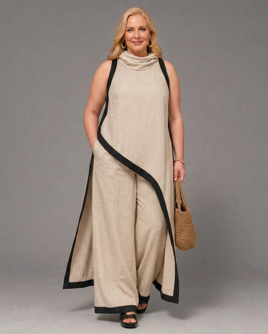 Shelby Cowl Neck Two-Piece Set – view 5