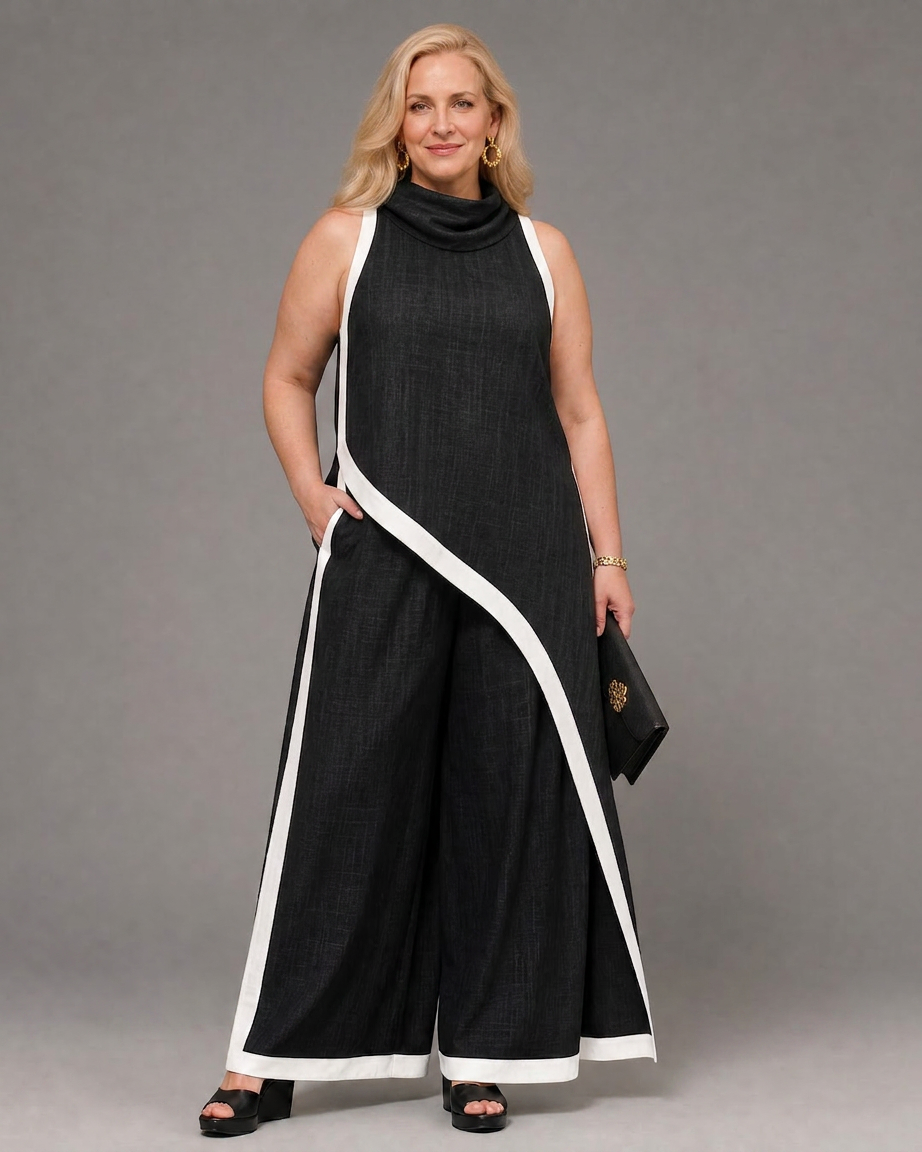 Shelby Cowl Neck Two-Piece Set – view 6