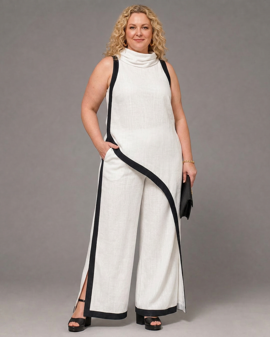 Shelby Cowl Neck Two-Piece Set – view 8