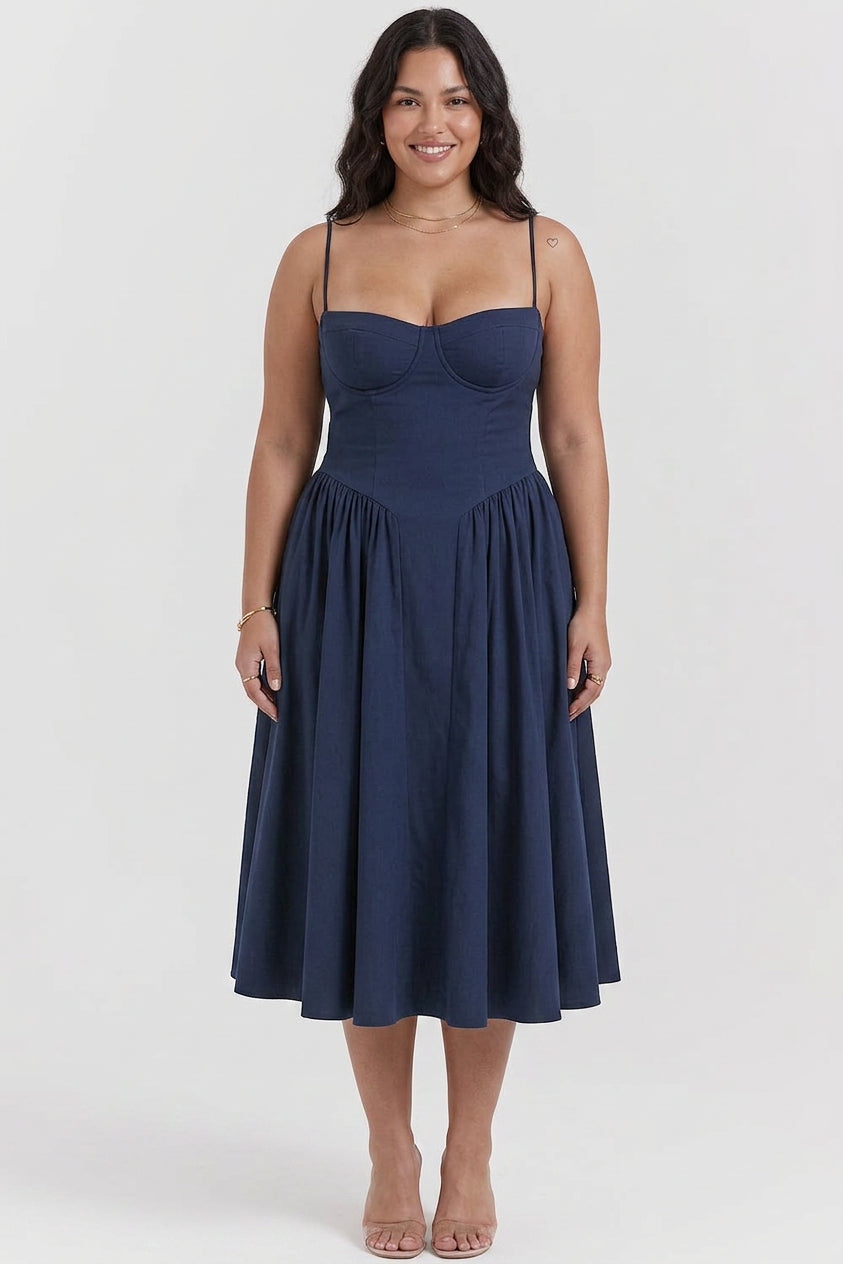 Skylar Sweetheart Midi Dress – view 2