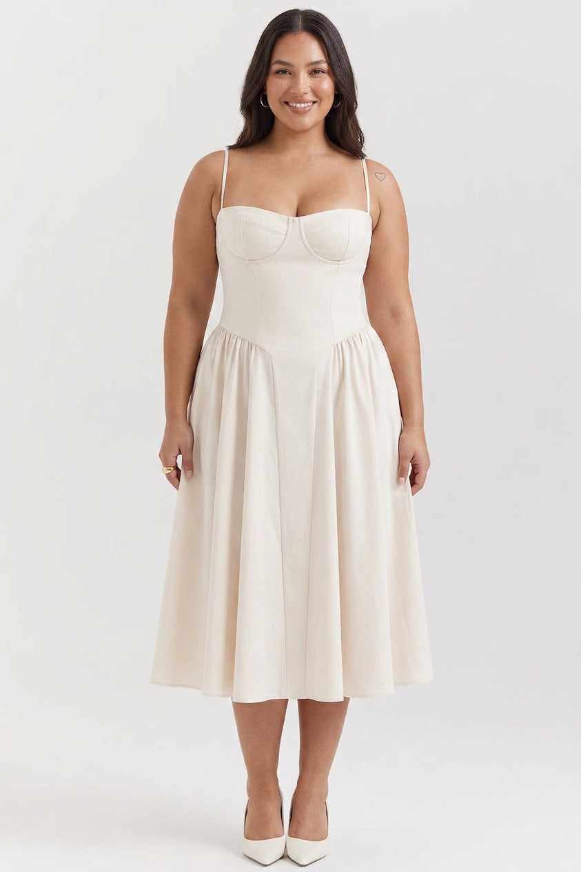 Skylar Sweetheart Midi Dress – view 3