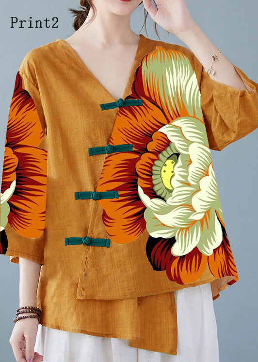 Sophie V-Neck Shirt – view 5