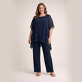 Kelly | Chiffon Two-Piece Set