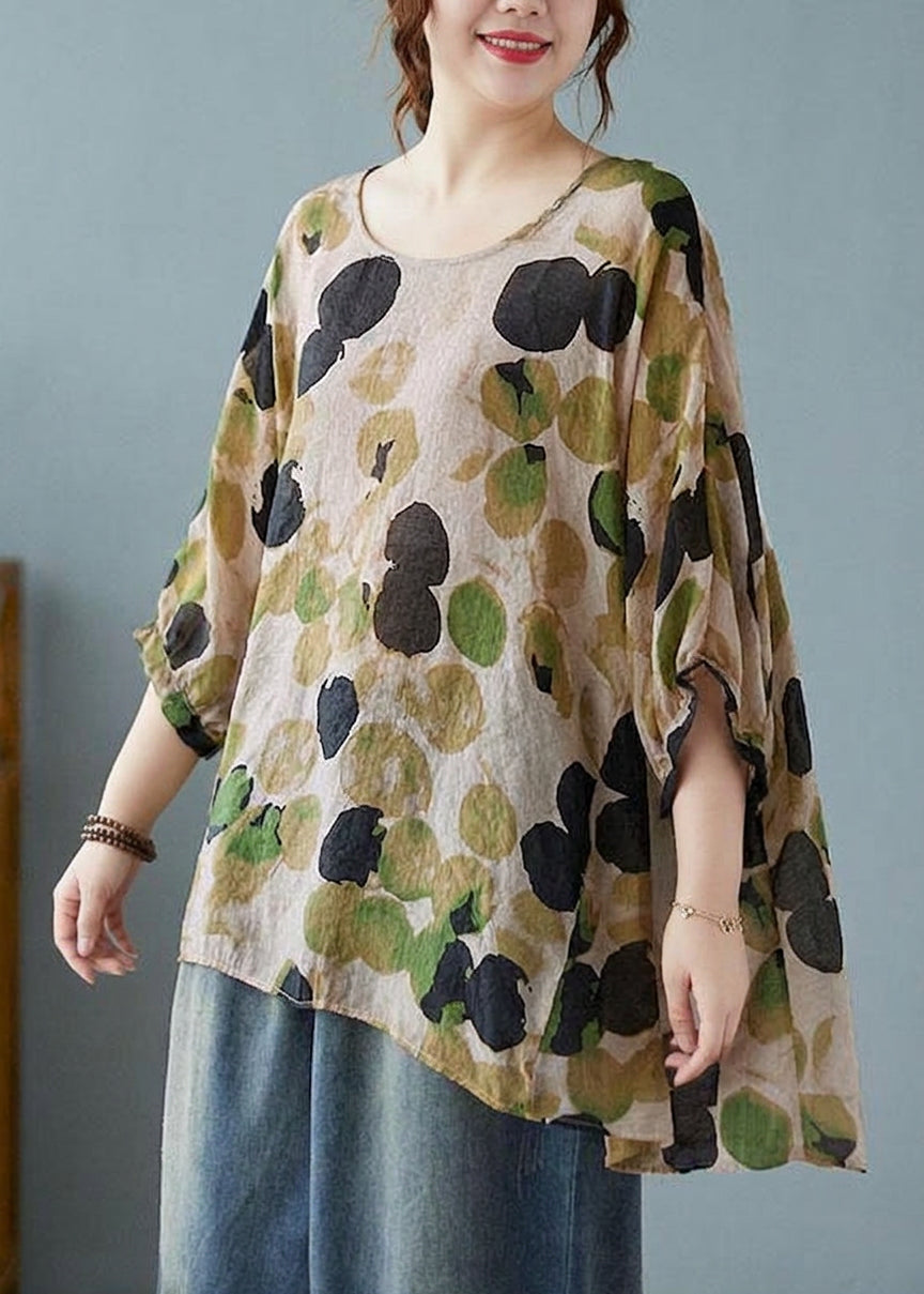 Stacy Polka Dot Round Neck Top – view 2