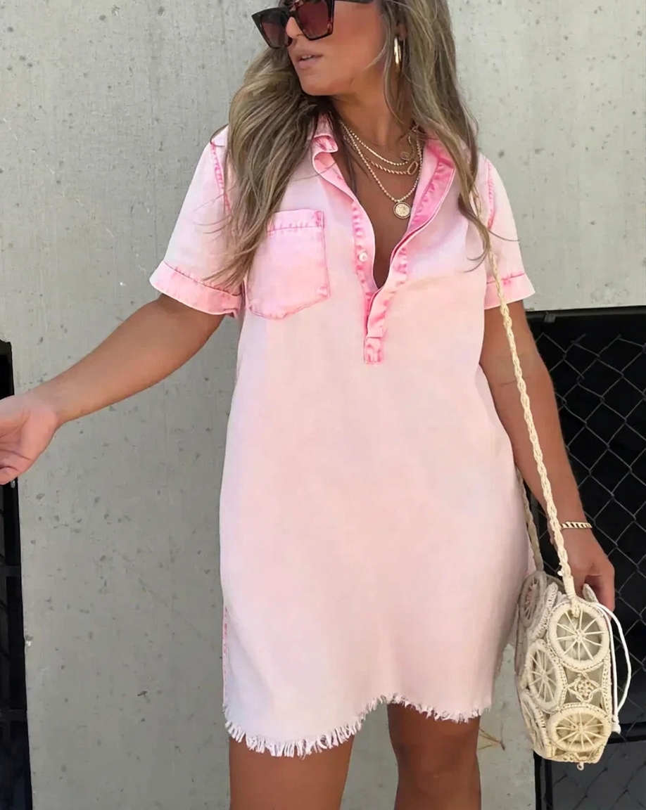 Tara Collared Mini Dress – view 6
