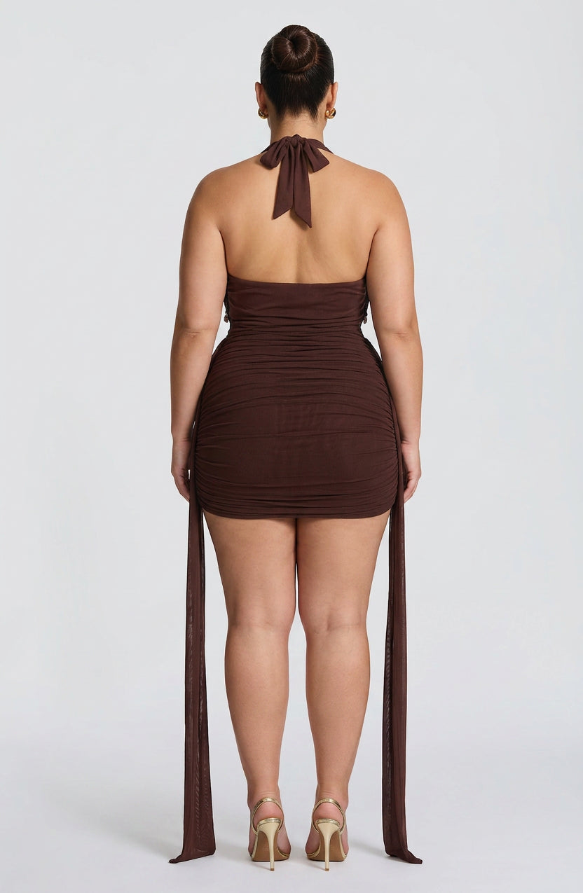 Tara Halter Mini Dress – view 2