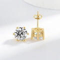 Roxanne | Solitaire Stud Cubic Zirconia Earrings for Women