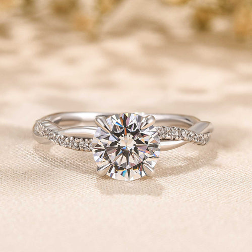 Teresa Solitaire Cubic Zirconia Ring for Women – view 2