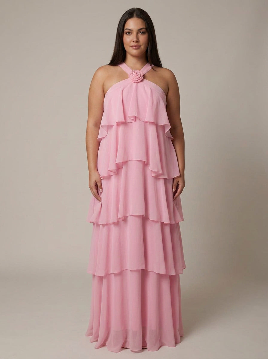 Thea Halter Maxi Dress