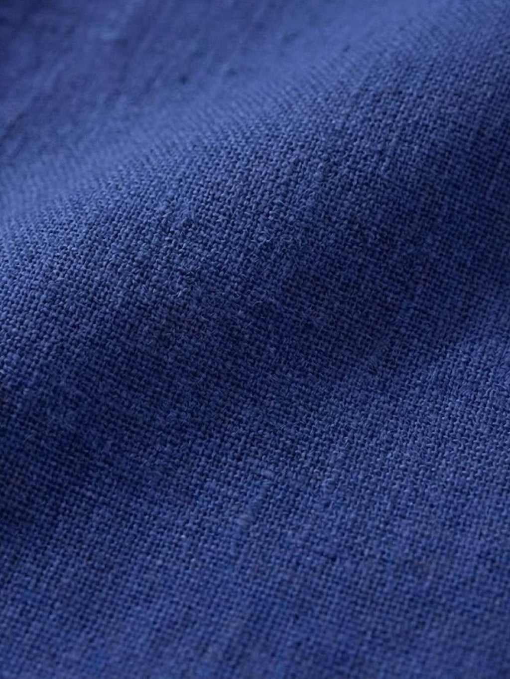 Katie | Denim Round Neck Knee-Length Dress