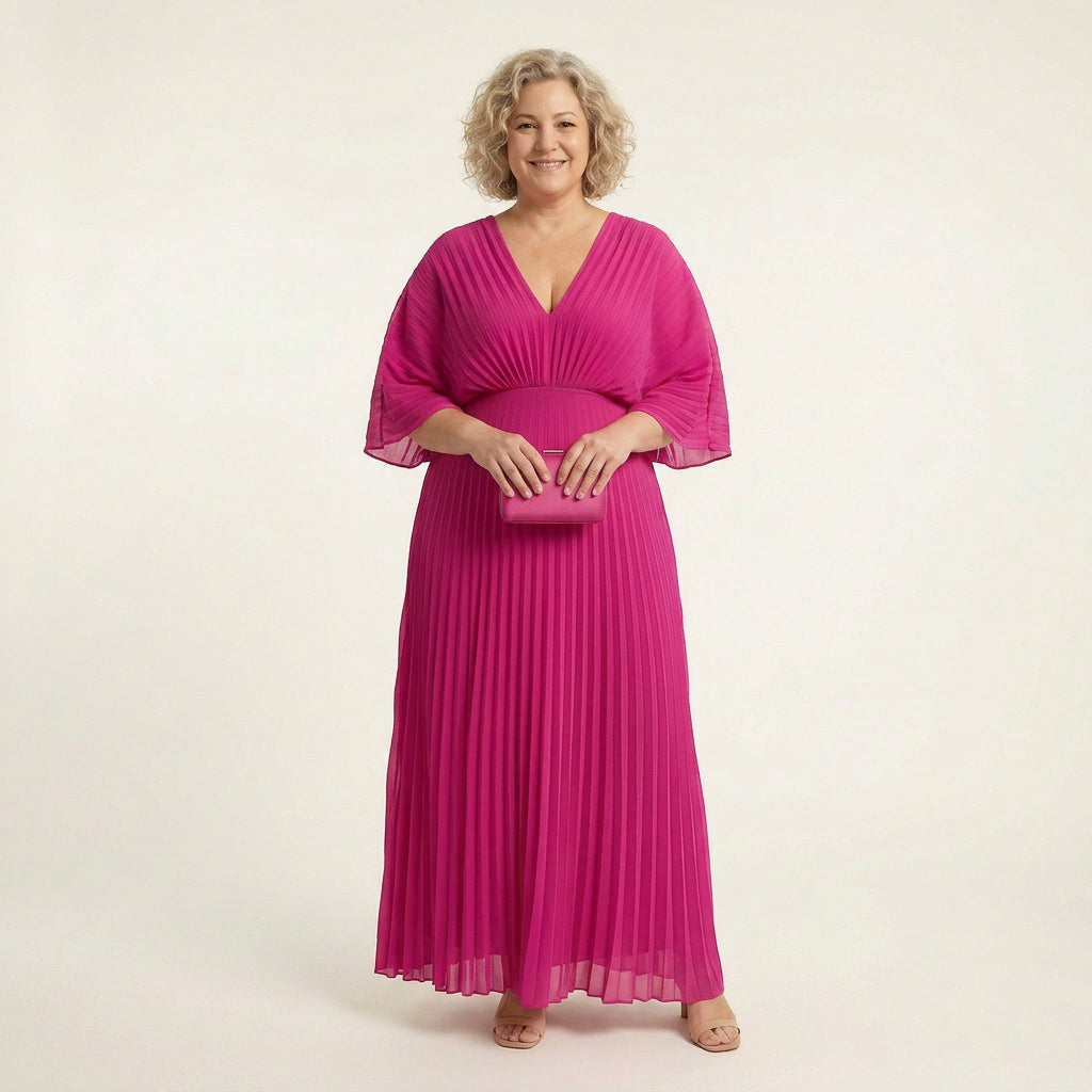 Toni V-Neck Maxi Dress – view 4