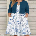 Tracy Floral Two-Piece Dress Set