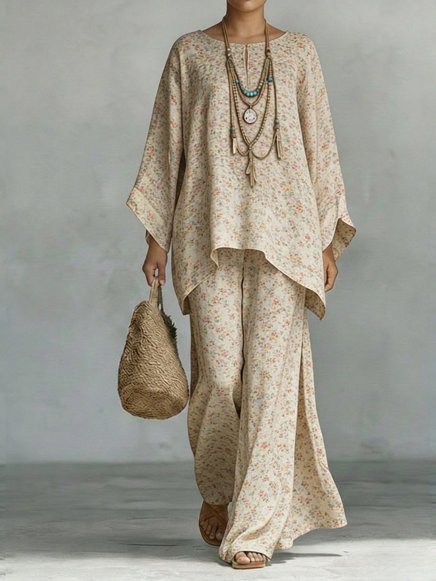 Wendy Floral Two-Piece Set