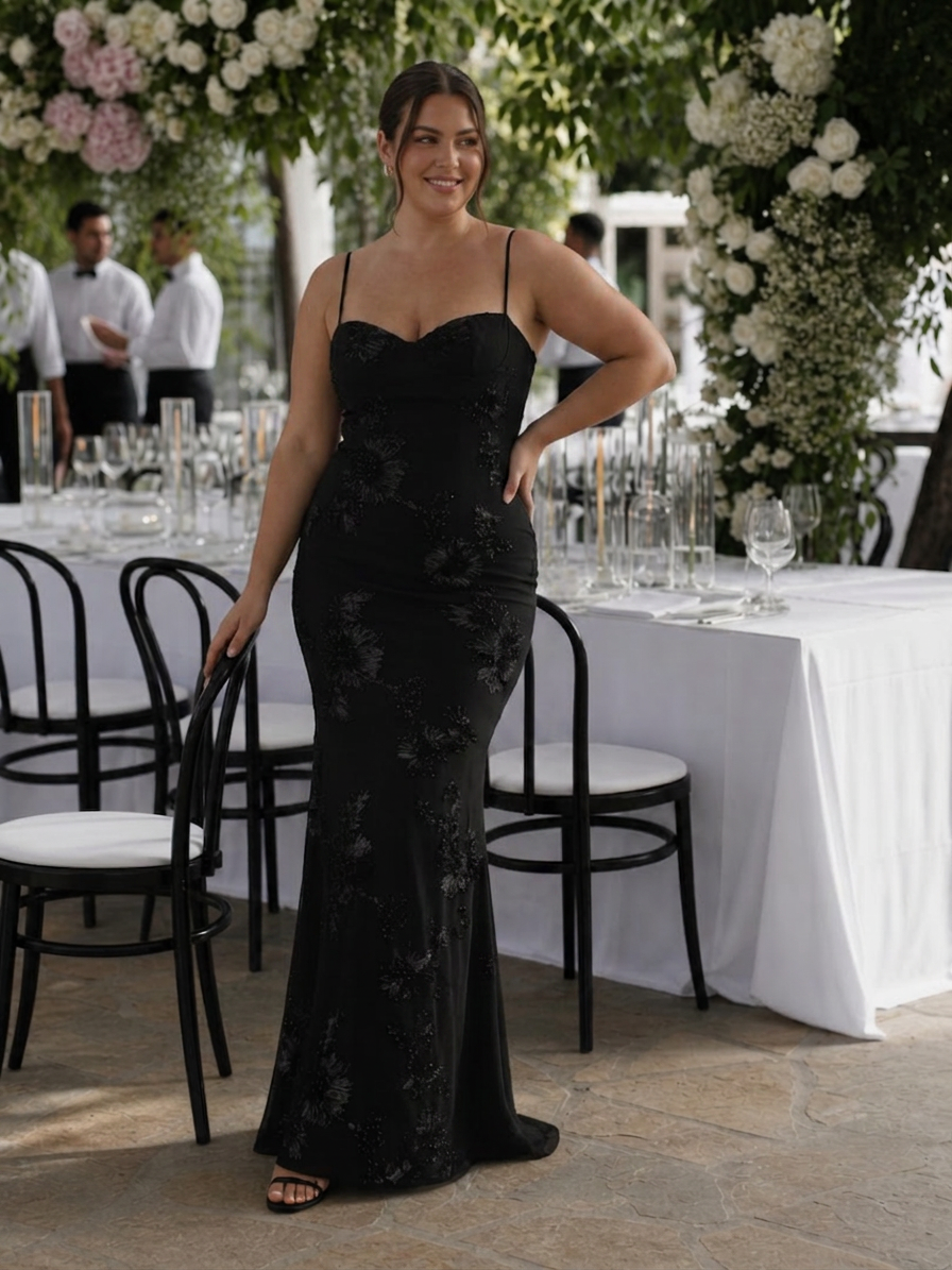 Willa Lace Floral Sleeveless Maxi Dress – view 10